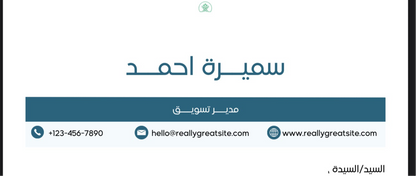 باقة التوظيف الاحترافية – CV + Cover Letter + معرض الأعمال