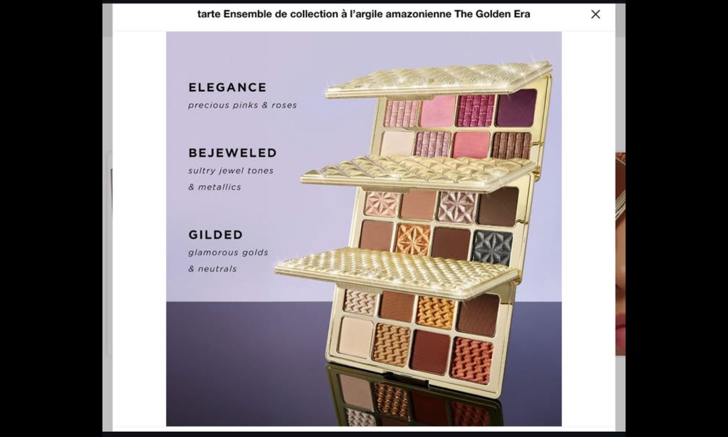 Tarte 3 new pallet