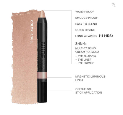 NUDESTIX MAGNETIC LUMINOUS EYE COLOUR GILT
