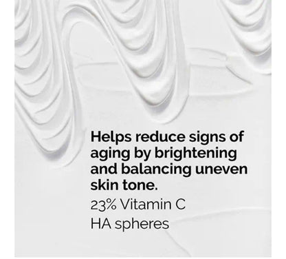 فيتامين سي المركز 23% + كرات الهيالورونيك