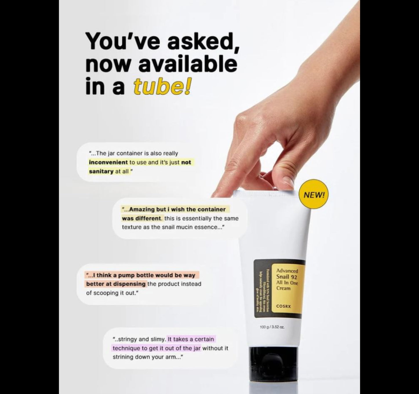 كريم الحلزون من كوز آر اكس