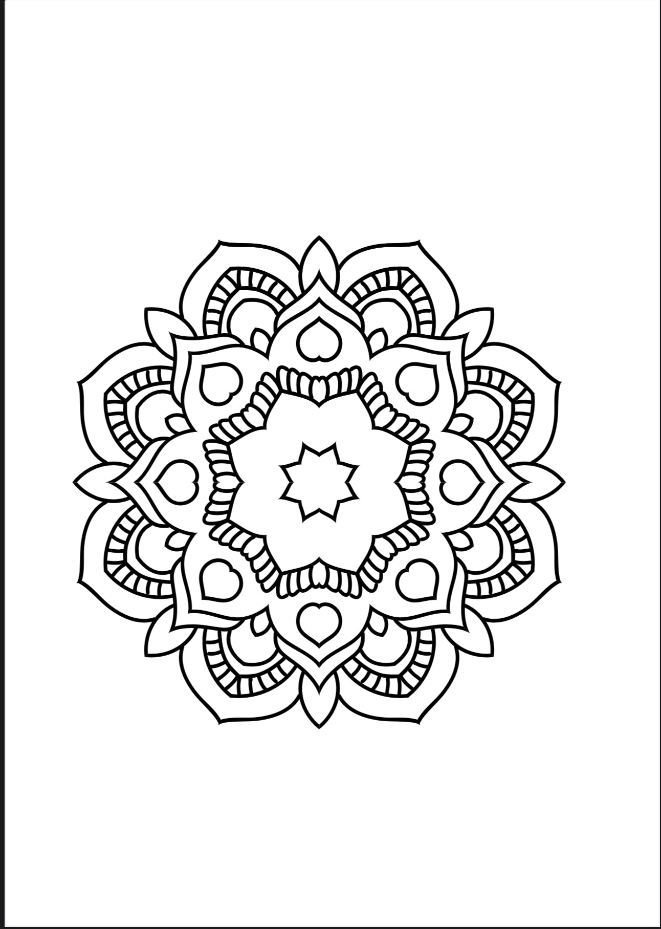 دفتر تلوين الماندالا للكبار – استرخِ وأطلق إبداعك