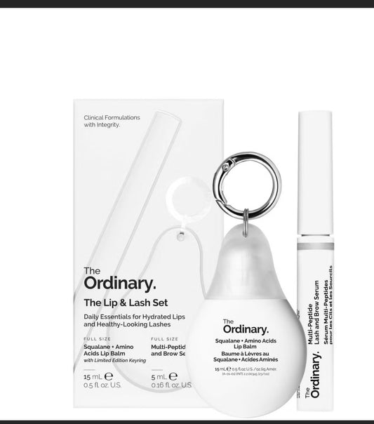 بكج الشفاه والرموش من ذا أورديناري