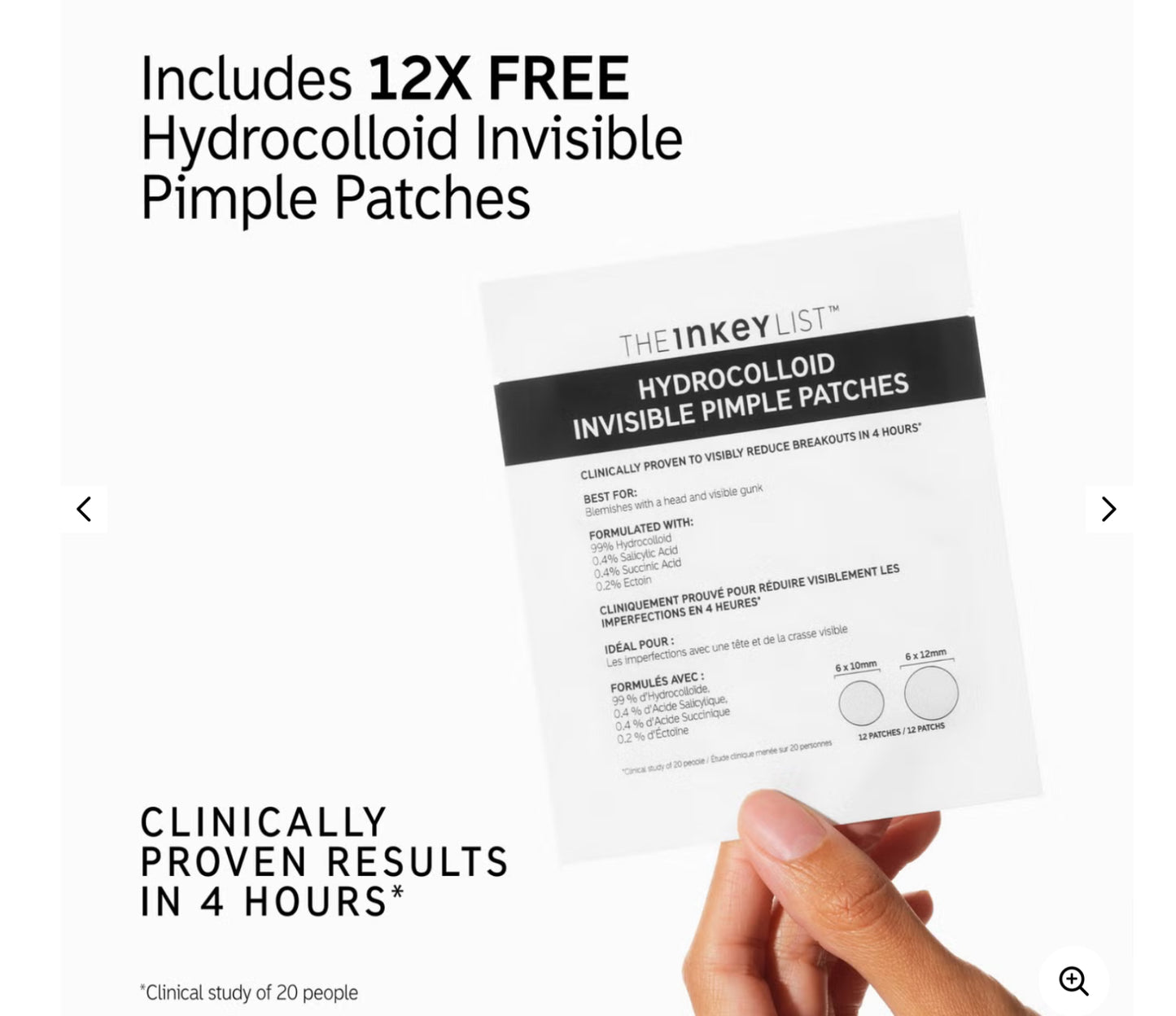 The Inkey List Clearer Skin Starts Here