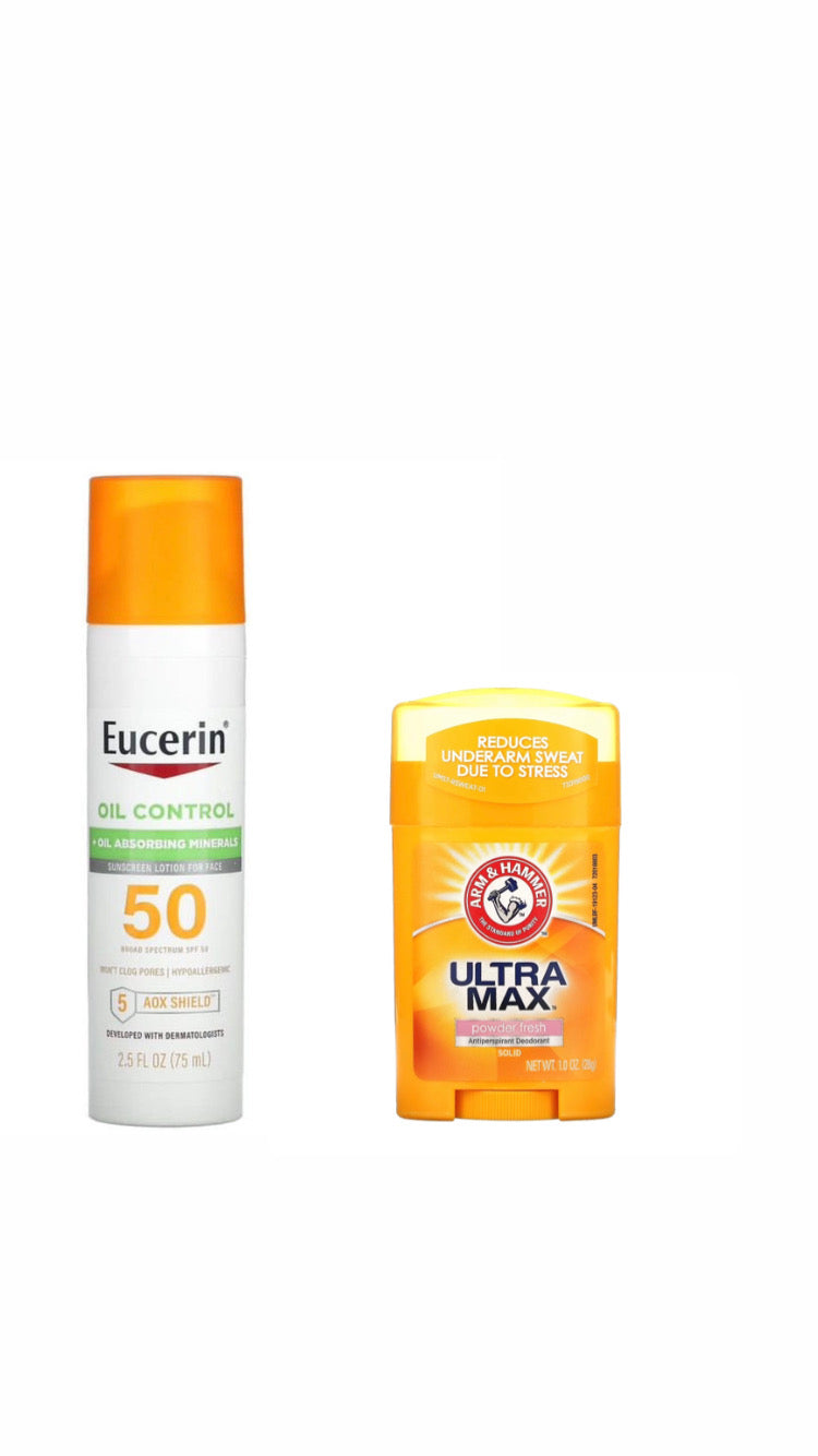Eucerin summer set 1 SPF & Deodorant