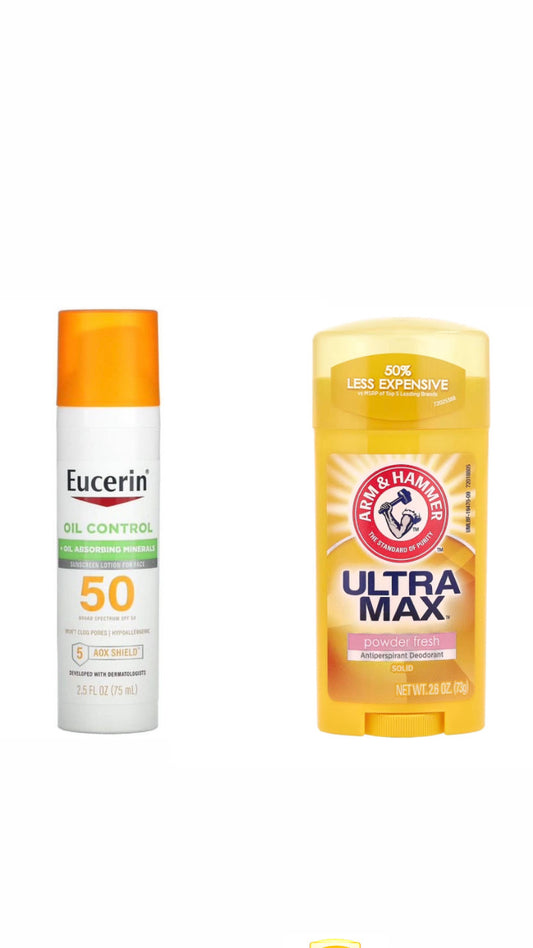 Eucerin summer set 1 SPF & Deodorant