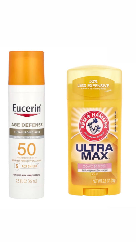 Eucerin summer set 1 SPF & Deodorant